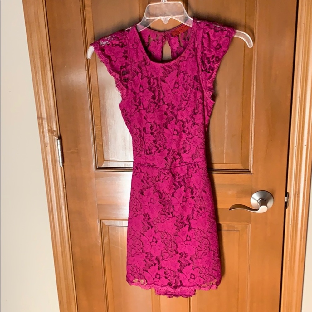 beautiful laced dress